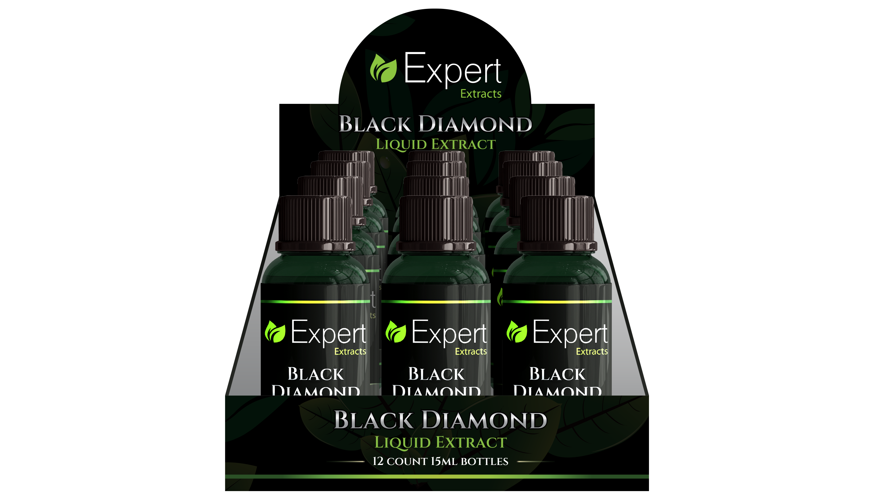 Expert Botanicals Black Diamond Liquid Extract 12 Pack Shots