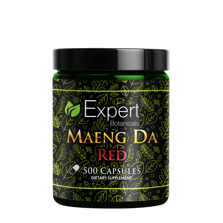 Expert Botanicals Maeng Da Red 500 Capsules