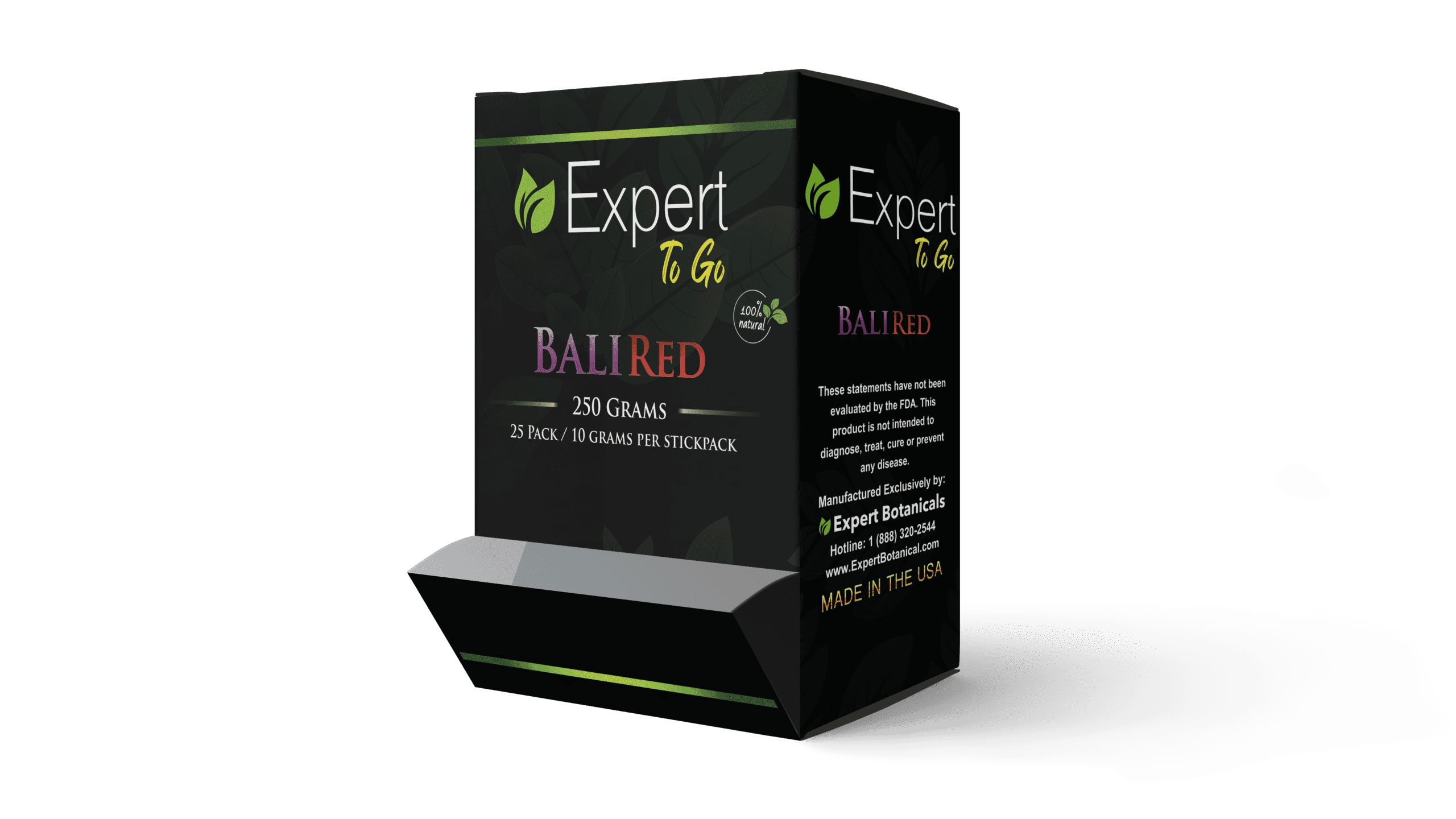 Expert Botanicals To Go Packs 25 - 10g Stick Packs