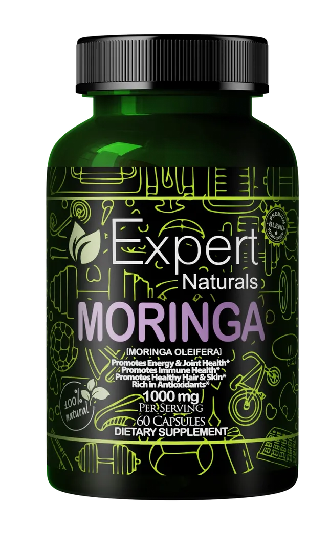 Expert Naturals Oleifera Moringa capsule dietary supplements